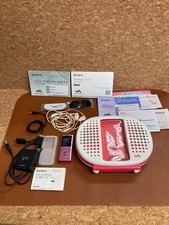 Sony Walkman Nw-E053 Pink Waterproof Speaker Operation Confirmed