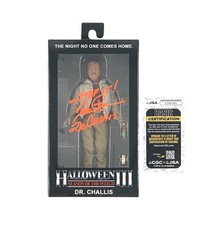 Halloween III Season of the Witch Signed NECA Figure Tom Atkins “Stop It!” Quote