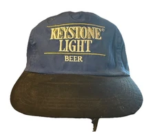 Vintage Keystone Light Beer Hat SnapBack Party Beach Racing Golf Fishing Hunting