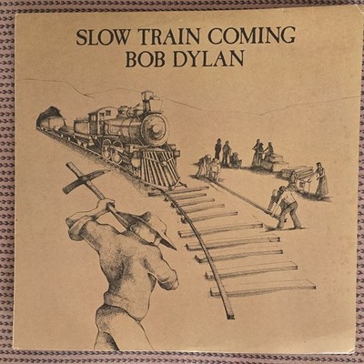 BOB DYLAN - SLOW TRAIN COMING RARE 1979 AUSTRALIA PROMO-ONLY LP