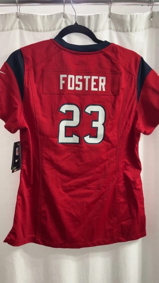 Womans L Nike Houston Texans #23 "Battle Red" Arian Foster Jersey - Image 2 of 4