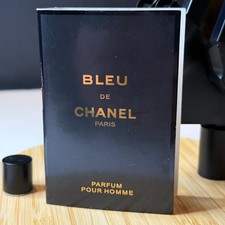 Chanel   Bleu de Chanel   Paris   Parfum   Pour Homme   Men's Sample Vial 1.5m