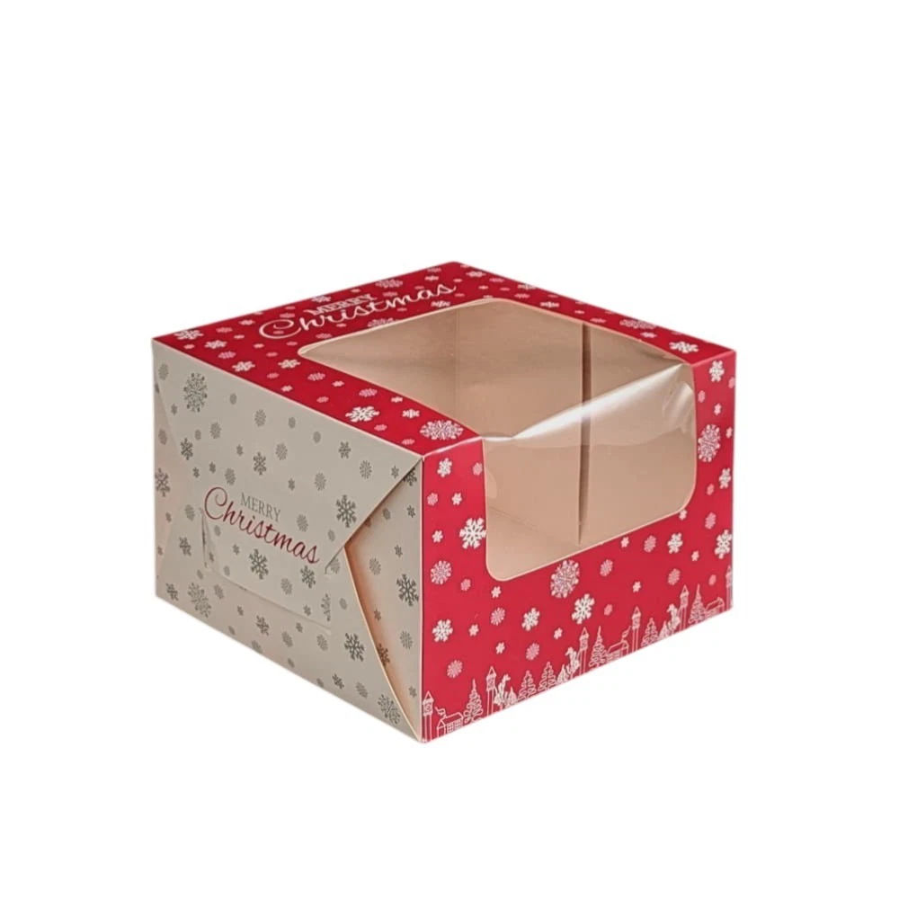 Weihnachtskuchenschachteln - verschiedene Größen