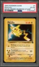Pokemon Pikachu INVERTED STAMP ERROR WB Movie Black Star Promo #4 PSA 4