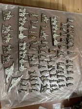 1930s GREY IRON CASTING ARMIES KLIP TOY SOLDIER LOT - 70 Figures