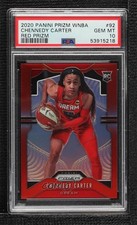 2020 Panini Prizm WNBA Red Prizm 265/275 Chennedy Carter #92 PSA 10 GEM MT 0vv