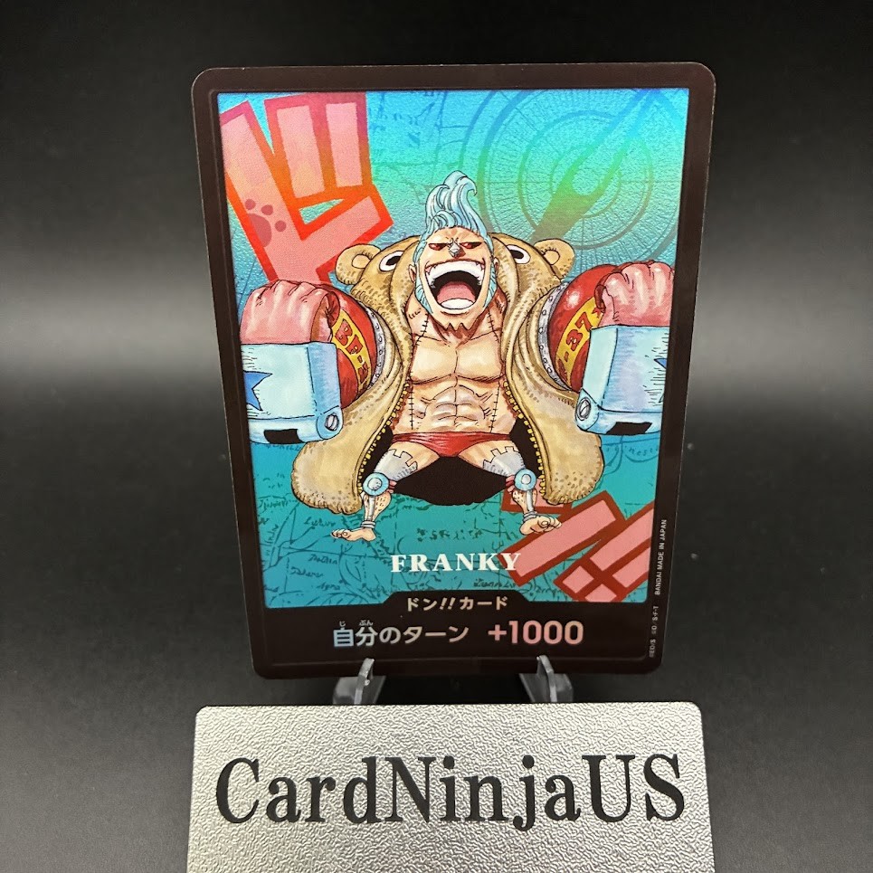 Franky DON !! Kumamoto Premium Card Collection ONE PIECE Japanese