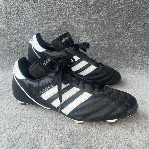 Scarpe da calcio Adidas Kaiser 5 da uomo taglia 9 UK FG classiche scarpe da rugby borchie - Foto 2 di 24