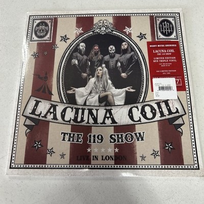 Lacuna Coil - The 119 Show - Live In London 3x LP Red Numbered 2024 Europe New