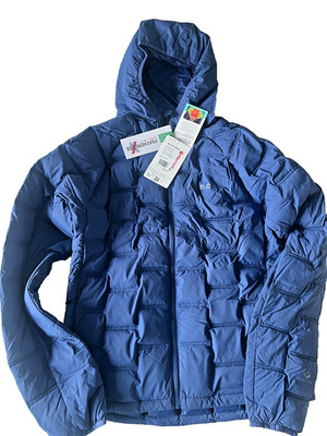 NEW WITH TAGS Marmot Mens WarmCube Active Novus Hoody Jacket Blue Size M