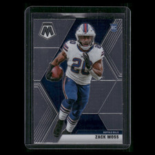Zack Moss Rookie #231 2020 Panini Mosaic Buffalo Bills Football Card NFL NM. rookie card picture