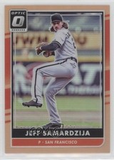 2016 Panini Donruss Optic Orange 165/199 Jeff Samardzija #143 1s8