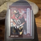 1999 Bowman Chrome Football Gold Jerry Rice #120