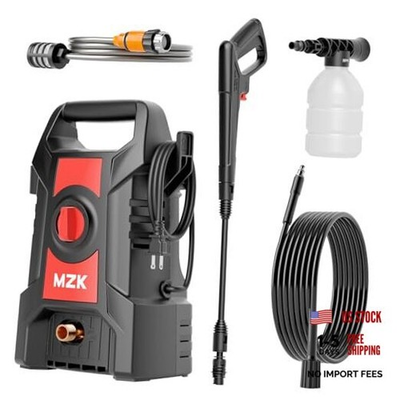 #ad 2026 New Lightweight Pressure Washer Portable One Button Start with 4 $143.02