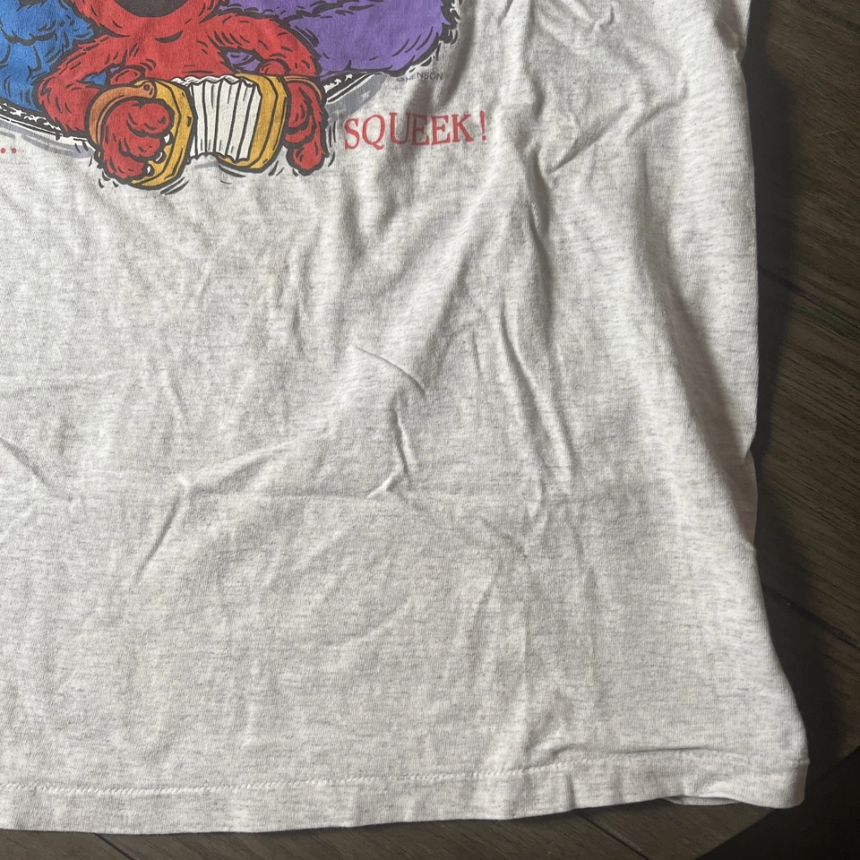 Camiseta Gráfica Rara De Colección Plaza Sésamo Yip Yip Marcianos Elmo Muppets 2XL Foto 2 de 4