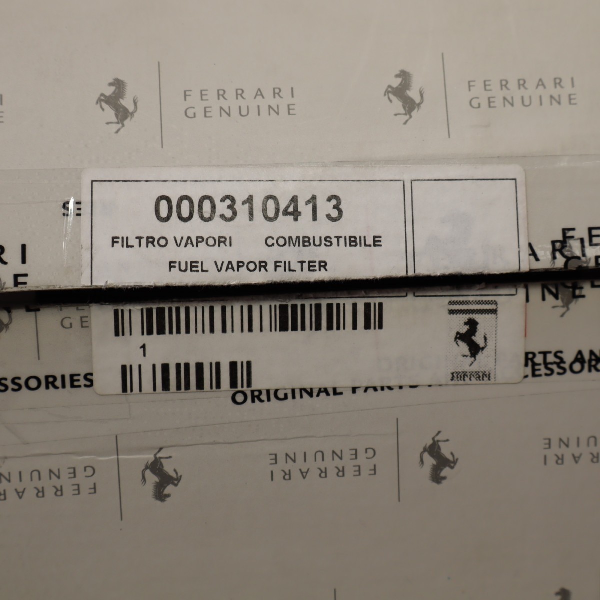 Ferrari California 2008-2013 Fuel vapor filter P/N 310413