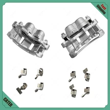 For Chevy Blazer S10 GMC Jimmy Sonoma New Pair Front Brake Calipers w/ Bracket