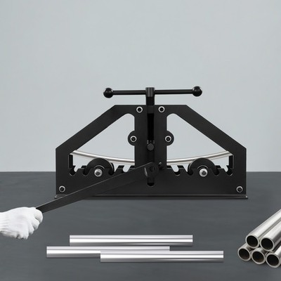 Tube Roller Bender 1.5 Inch Thickness Manual Tube Pipe Bender With Dies