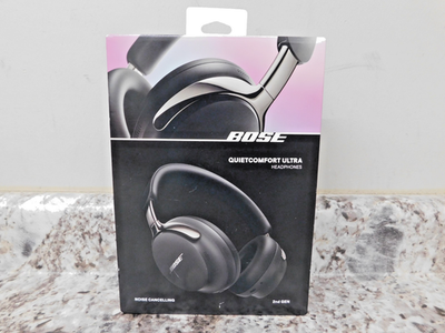 Bose QuietComfort Ultra Headphones - Black Second Generation for