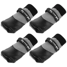 4pcs Protector Shoes - Knit Dog Booties Shower Feet Cover Waterproof