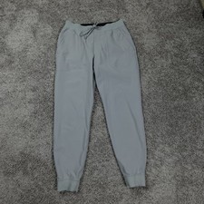 Lululemon ABC Jogger Warpstreme Mens Medium Silver Drop Gray Tapered Pant Casual
