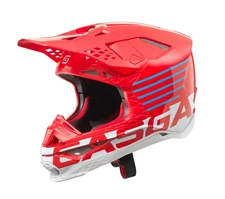 GASGAS Supertech 8 (SM-8) Motorcycle Helmet by Alpinestars, Red, 3GG23001230X
