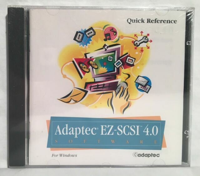 Adaptec Ezscsi 4.0 Cdrom Software for Microsoft Windows Rev a Ver 4.