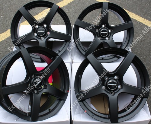 Llantas de aleación 16" Pace para Ford Grand C Max Edge Focus Kuga Mondeo 5x108 negras - Imagen 2 de 7