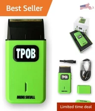 Ultra Compact Turbo Skull Shaver - USB Charger - Anti-Allergy Foil Blades