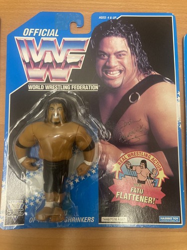 WWF HASBRO FATU, MOC, WWE, $1 Auction...