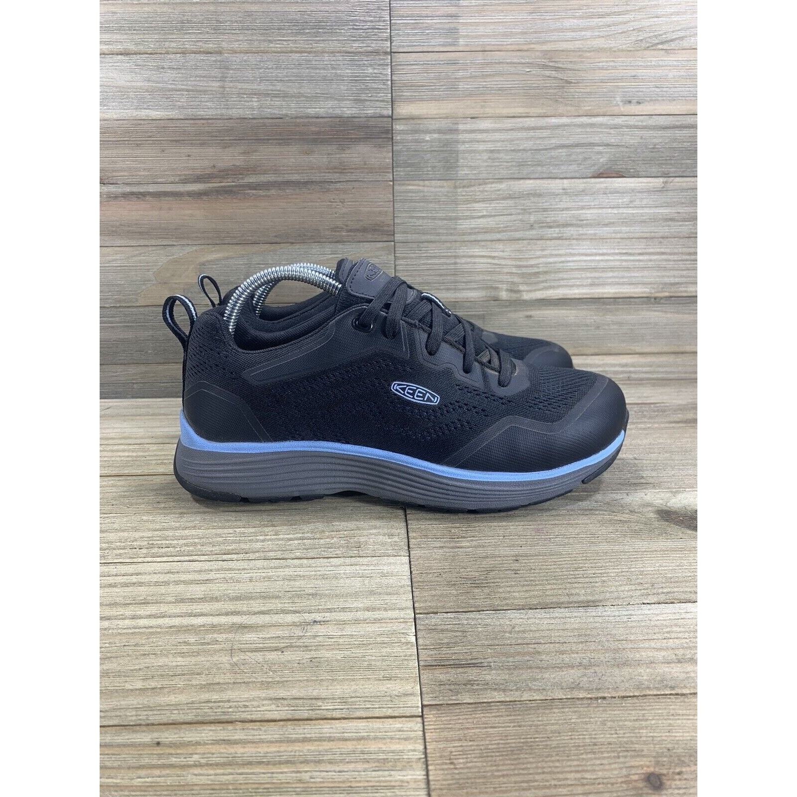 Scarpe antinfortunistiche Keen Utility Vista Energy punta in fibra di carbonio nero viola donna 9