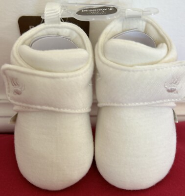 Bear Paw cremefarbene weiche Stiefeletten Größe 3 ~ 6-9 Monate