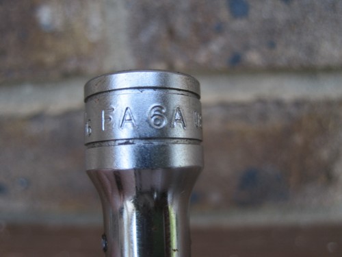 Herramientas Snap-on Allen Hex Bit Socket Driver FA6A 3/16" SAE 3/8" Drive EE. UU. - Imagen 4 de 4