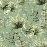20 Servietten Jungle Leaves BläTter Natur Dschungel Tropisch GrüN Deko 33X33Cm
