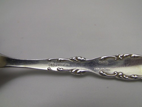 6 Frank Whiting Neopolitan Kings Court Sterling Silver Demitasse Spoons /No Mono - Picture 4 of 9