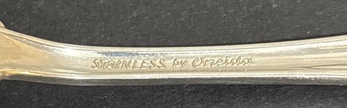 Oneida ARBOR AMERICAN HARMONY Flatware - Place Spoons - Sugar - Butter -4 pc Lot - Picture 7 of 7