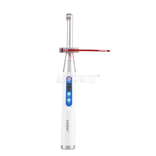 Luz de curado LED dental 1 segundo resina cura luz azul lámpara 2300 mW/cm² 2 colores - Imagen 10 de 21