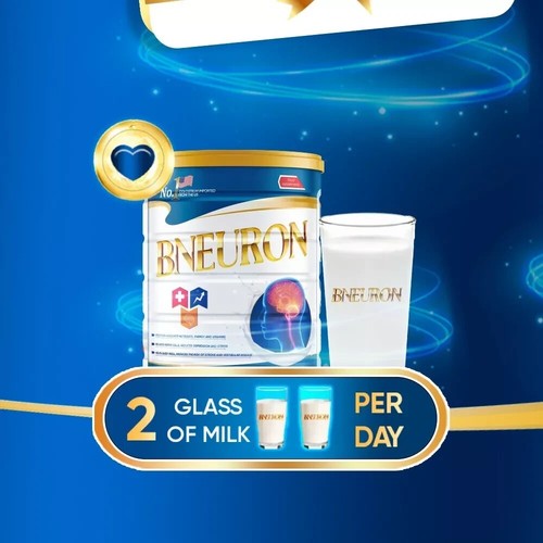 2 X Bneuron Leche en Polvo Ayuda para Dormir y Alivio del Estrés Sabor Original 650g - Imagen 8 de 9