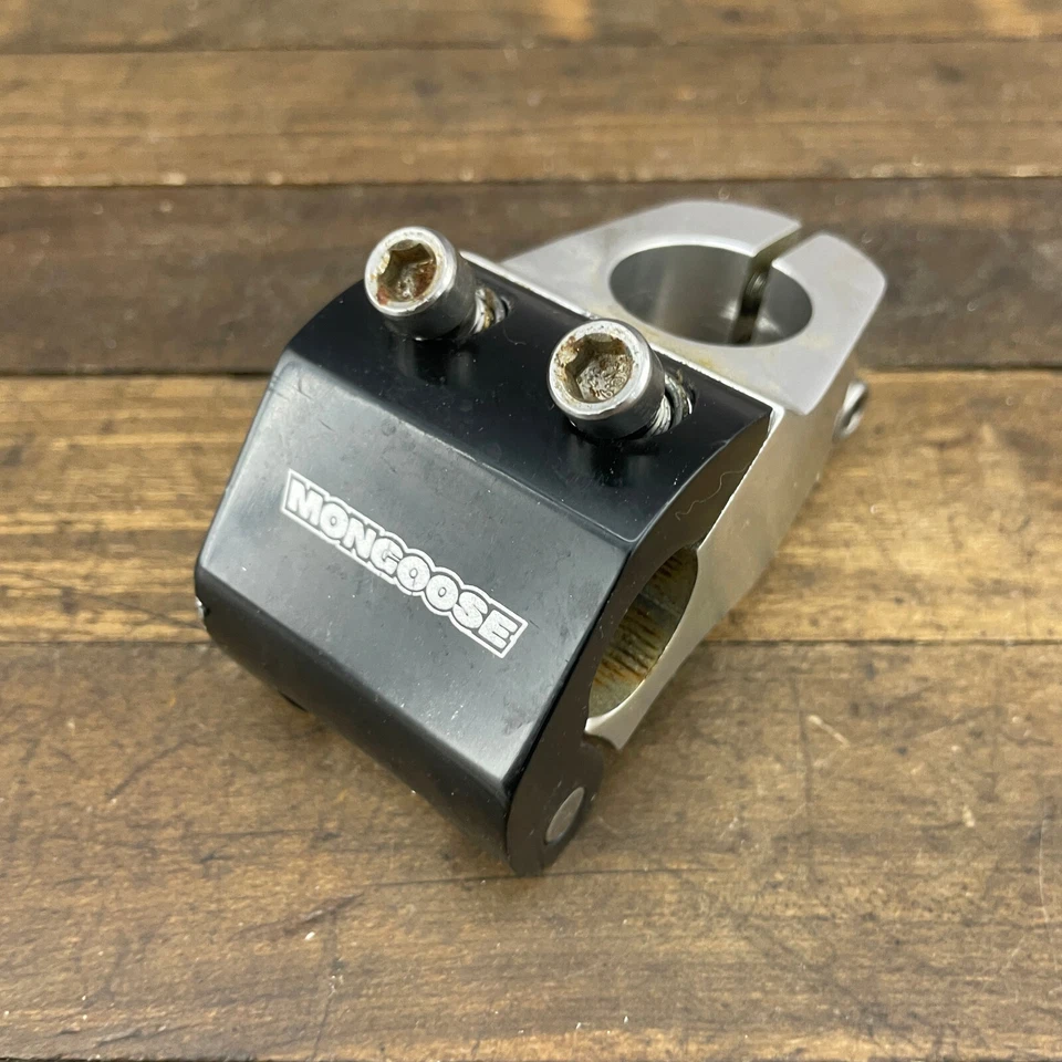 Vintage Mongoose BMX Stem 1 1/8 Threadless 2 Bolt Hinge Old School BMX Neck - Image 4 of 4