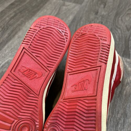 VTG Nike 1980s Sales Sample Dynasty Red x White Mens US 9 1985 Original OG Shoes - Picture 17 of 18