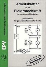 Arbeitsblätter für die Elektrofachkraft für festgelegte Tätigkeiten | Buch | 978