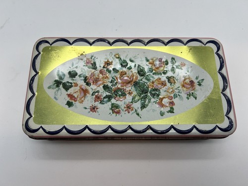 Boîte en Étain F. Lli Pagani Lecco Vintage Made IN Italy Vide Tin - Photo 3 sur 9