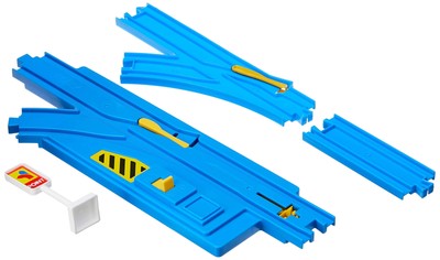 Takara Tomy Plarail Automatic Turnout Rail With 1 L And 1 1/2 Straight Rail