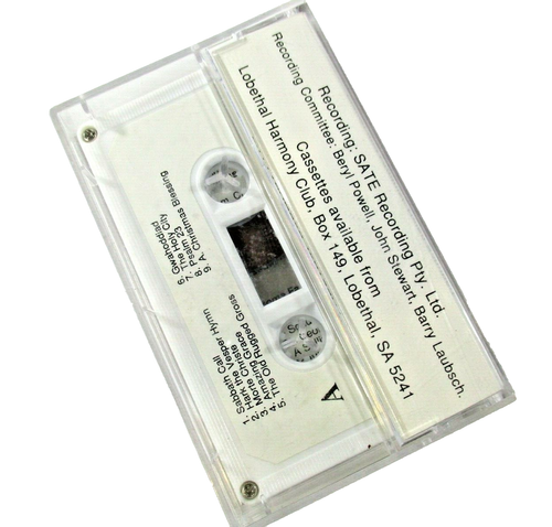 Lobethal Harmony Club Male Choir Sacred Selections 18 Selections Cassette Tape - Picture 7 of 7