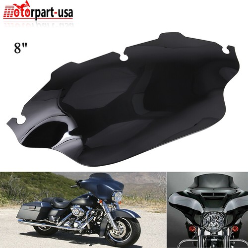 8" Windshield Windscreen For Harley Touring Electra Glide Ultra Limited 1996-13 - Bild 3 von 12