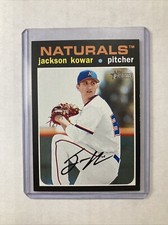 2020 Topps Heritage Minor League #71- JACKSON KOWAR Rookie RC Card.