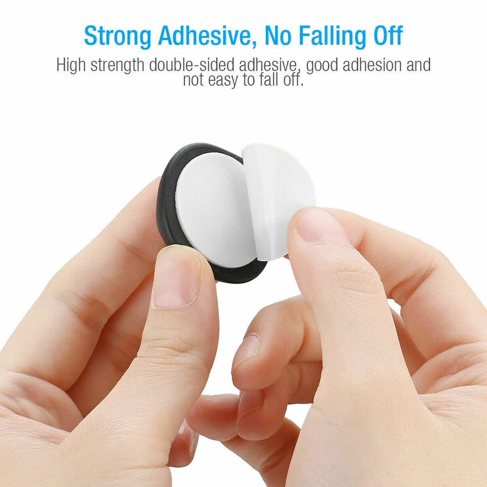 26PCS Cable Clips Cord Management Wire Tie Holder Organizer Clamps Self-Adhesive - Image 2 of 4