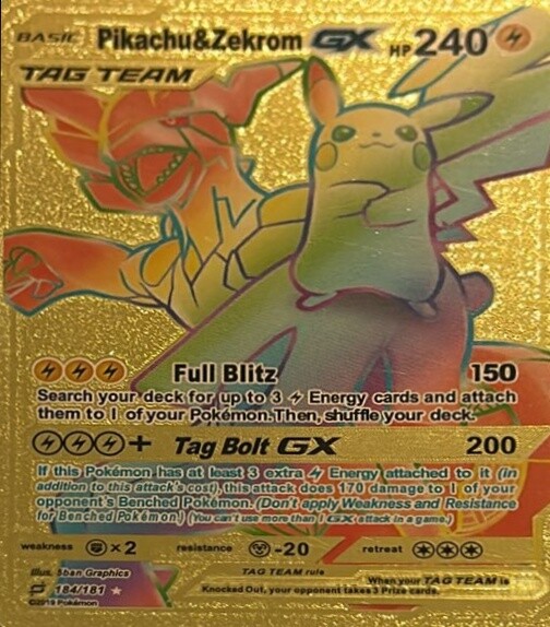 K*e様 A*す様 H*u様 し*ー様 Pikachu & Zekrom GX Team Up Pikachu & Zekrom-GX | eBay