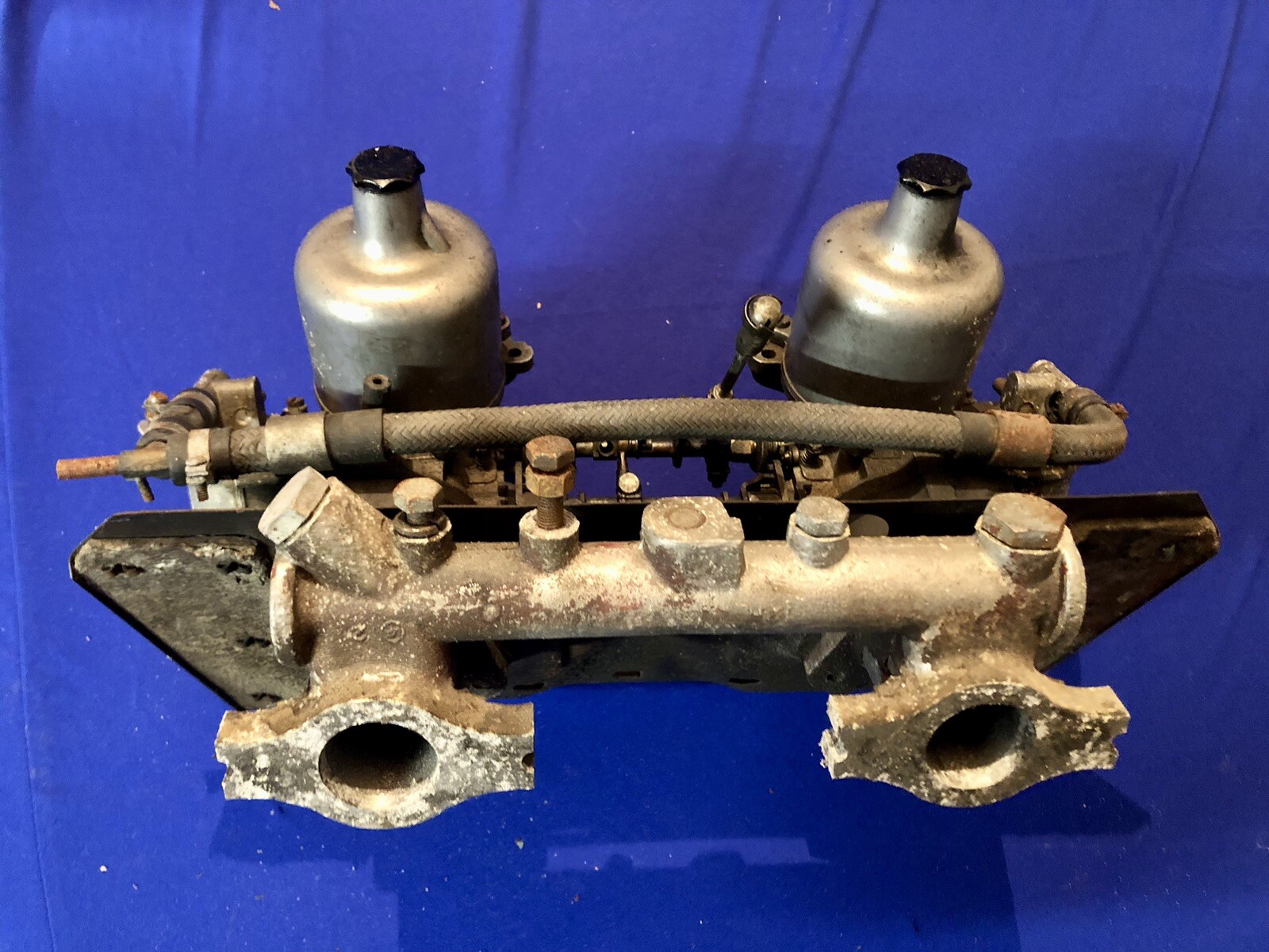 MGB GT MG CARBURETTOR TWIN CARB INLET MANIFOLD HEAT SHIELD eBay