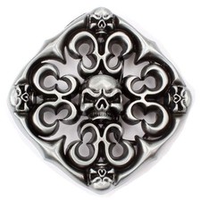 Skull Head Belt Buckle Western Cowboy Native American SK-13 